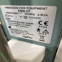 Nikkiso DBB-07 - Dialysis image 3